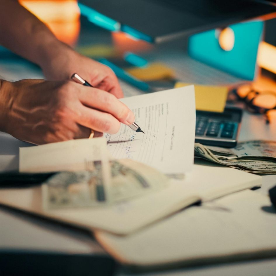 How to Avoid Inheritance Disputes Family reviewing legal documents to avoid inheritance disputes and plan estate.